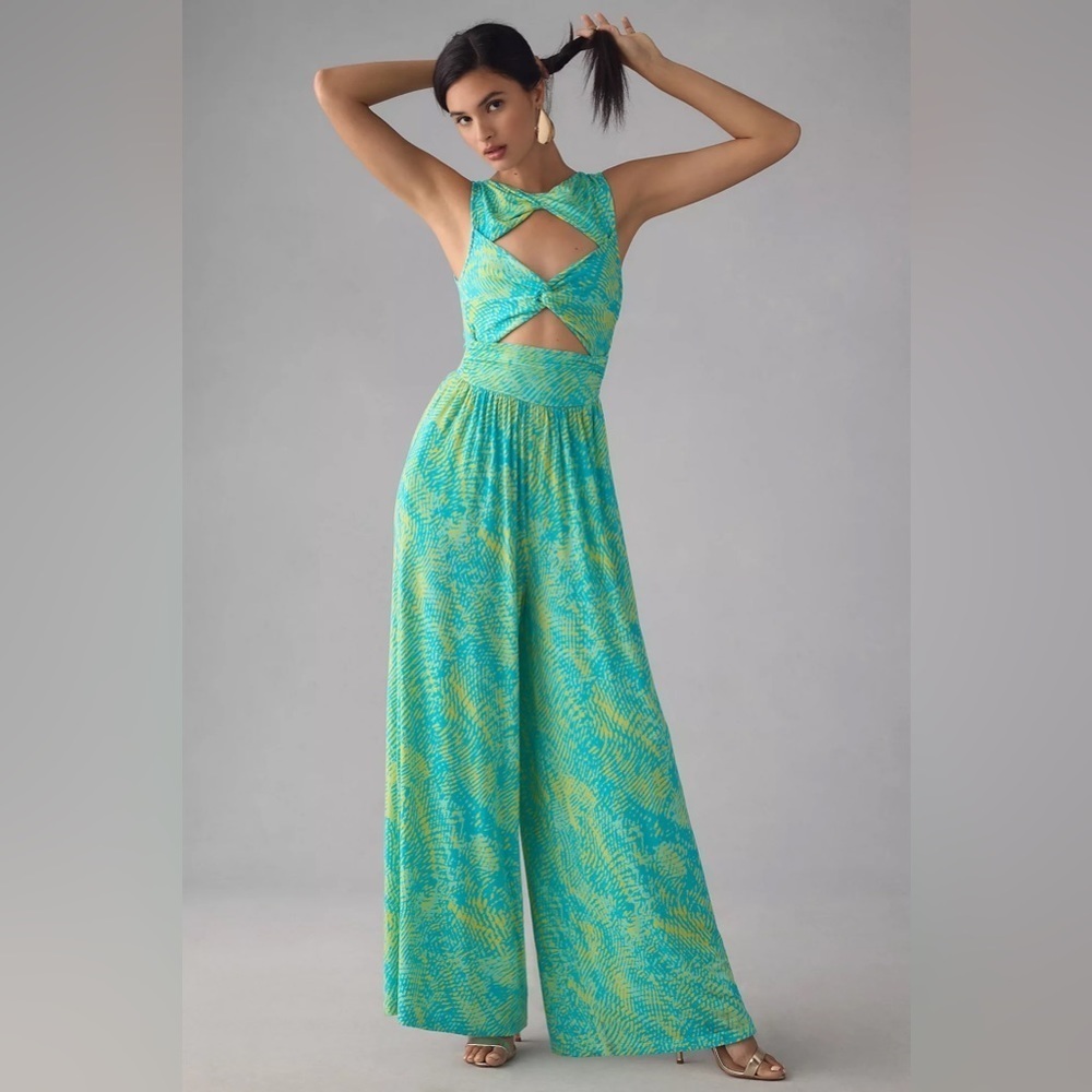 NWT Plenty by Tracy Reese Twist Jumpsuit